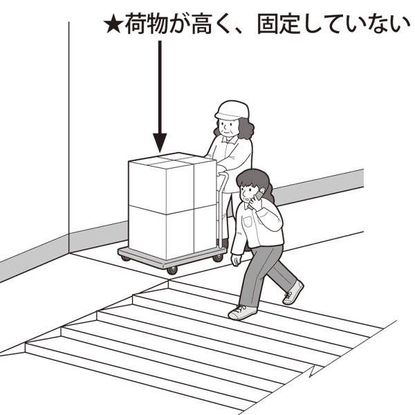 イラストで学ぶリスクアセスメント 第50回 手押し台車の災害防止 安全スタッフ連載記事 労働新聞社