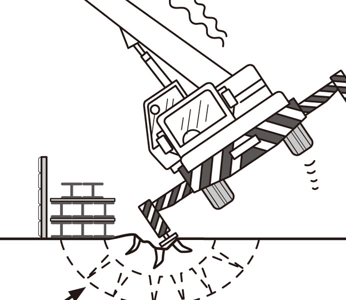 イラストで学ぶリスクアセスメント 第32回 大型クレーンの転倒防止 安全スタッフ連載記事 労働新聞社